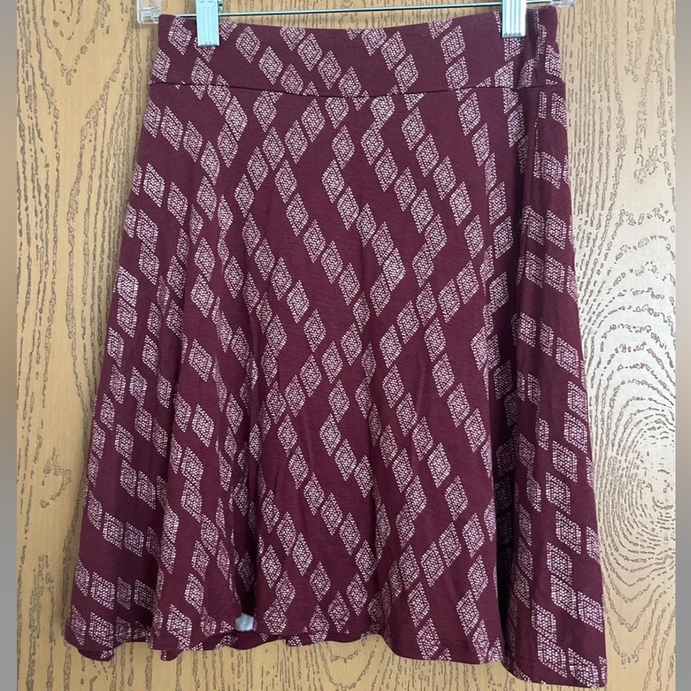 XS Petite Renee C Patterned Swing Skirt